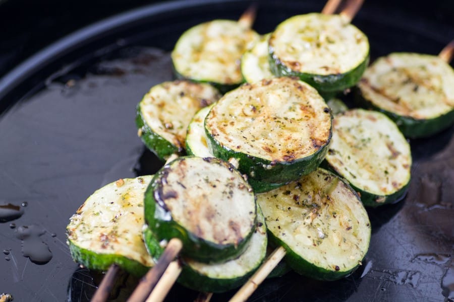 Grilled Zucchini Pops