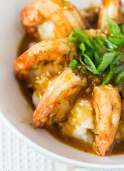 Ruth's Chris Copycat BBQ Shrimp hero.