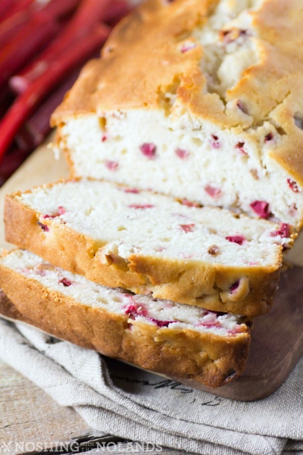 Old Fashioned Rhubarb Loaf