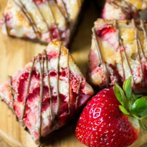 Strawberry Chocolate Dream Bars