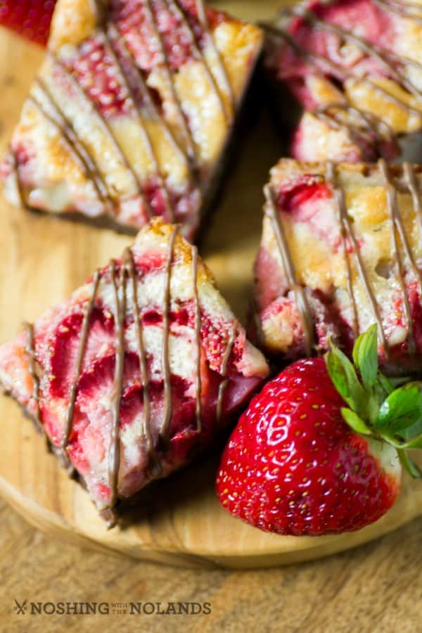 Strawberry Chocolate Dream Bars 