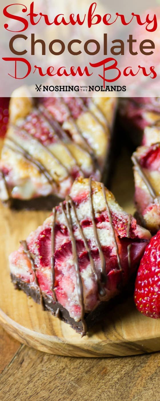 Strawberry Chocolate Dream Bars