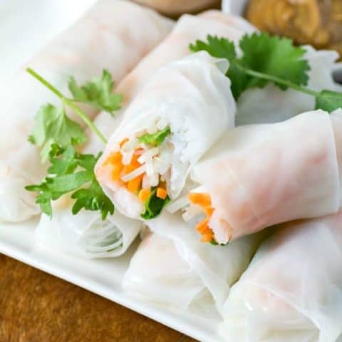Fresh Vietnamese Summer Rolls