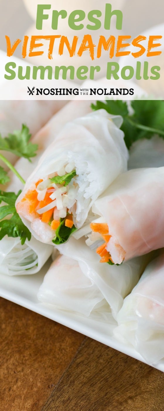 Fresh Vietnamese Summer Rolls