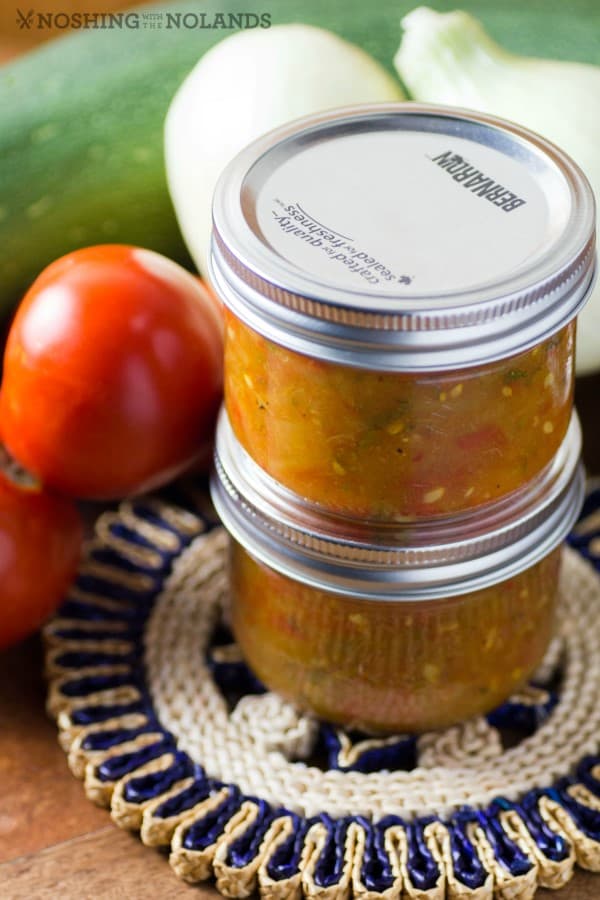 This recipe for Garden Fresh Zucchini Salsa is a fantastic recipe #Salsa #zucchinisalsa #canning #freshsalsa