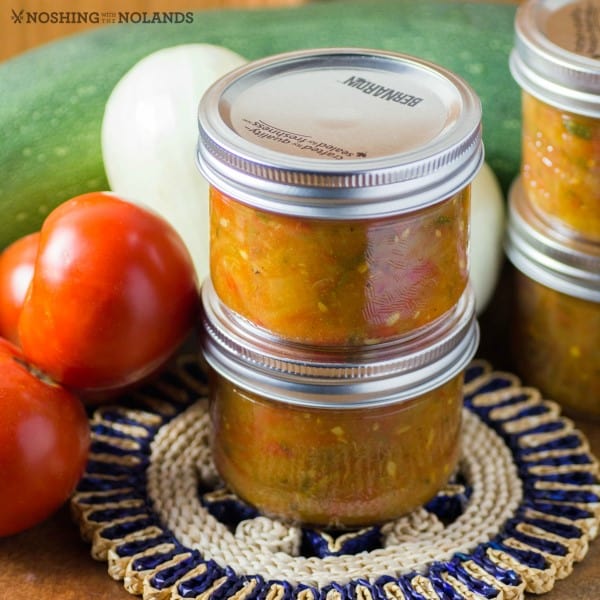 This recipe for Garden Fresh Zucchini Salsa is a fantastic recipe #Salsa #zucchinisalsa #canning #freshsalsa