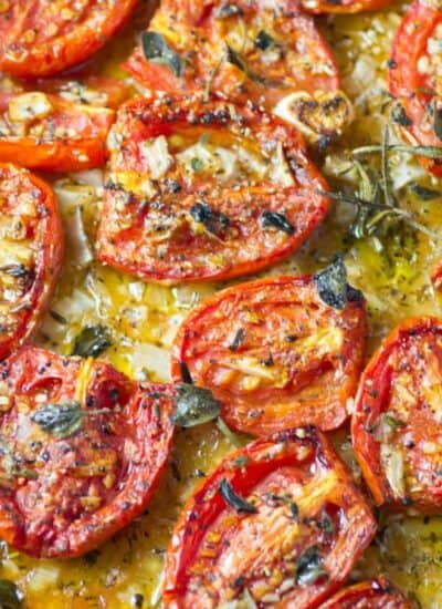 Roasted Italian Tomatoes hero.