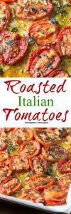Roasted Italian Tomatoes - Noshing With the Nolands