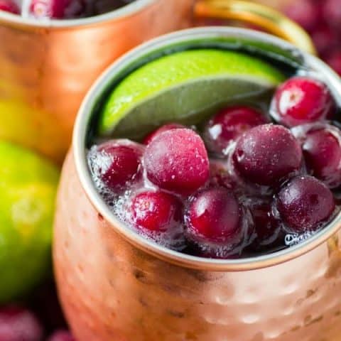 Cranberry Moscow Mule