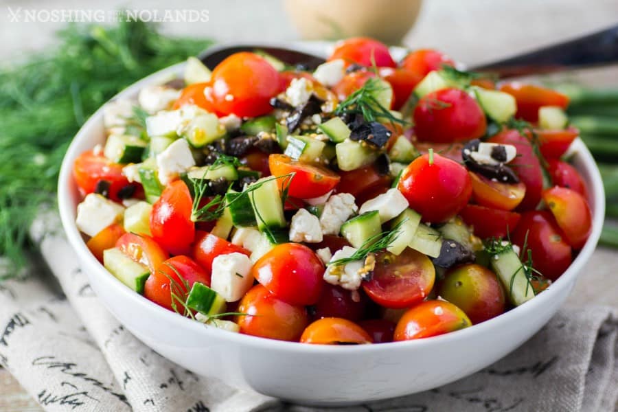 Mediterranean Tomato Salad