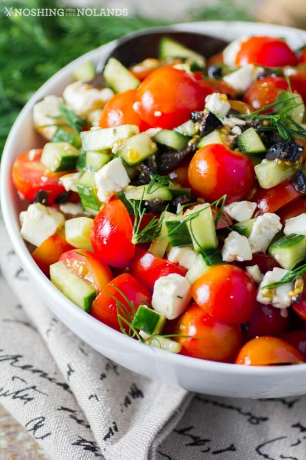 Mediterranean Tomato Salad