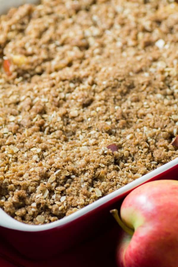 Overnight Streusel Apple Cinnamon French Toast