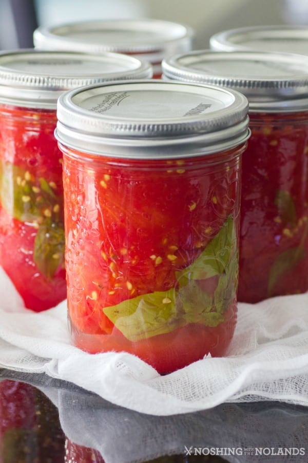 How to Make Simple Easy Homemade Canned Tomatoes