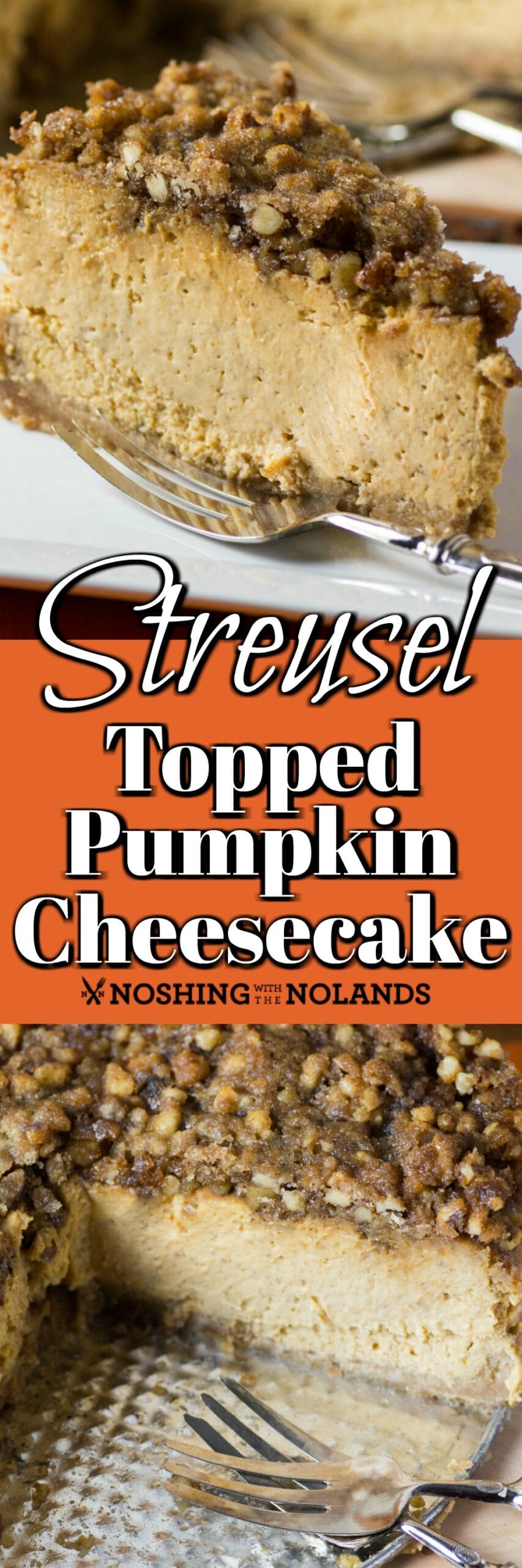 Streusel Topped Pumpkin Cheesecake Noshing With The Nolands