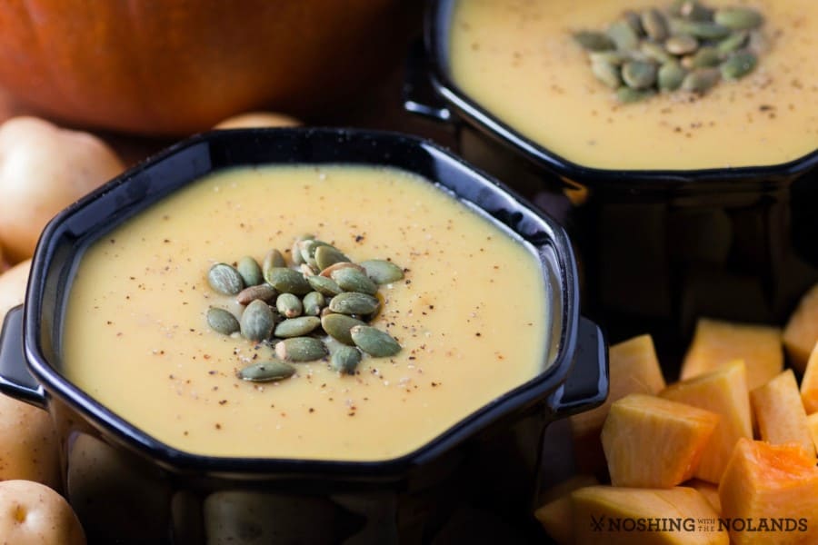 Creamy Little Potato Pumpkin Soup