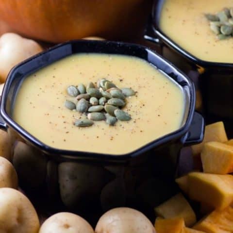 Creamy Little Potato Pumpkin Soup