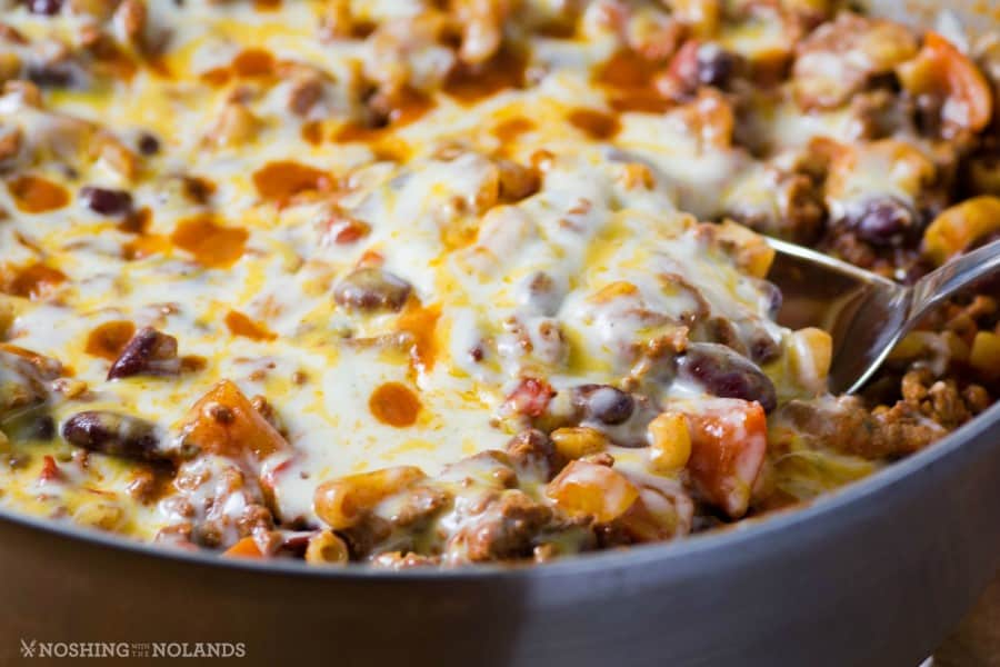 Easy Chili Mac Skillet Dinner 