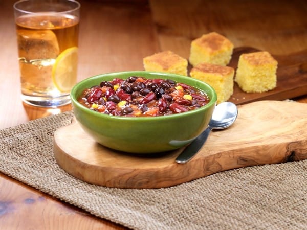 meatless black bean chili 083