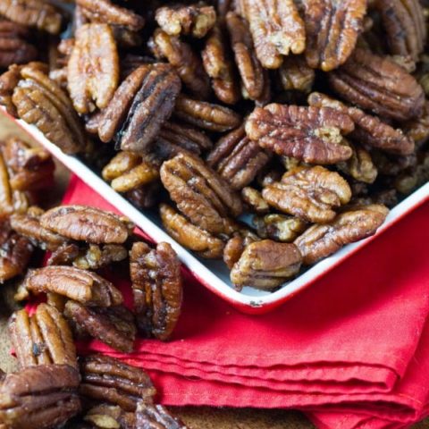 Stovetop Spiced Pecans