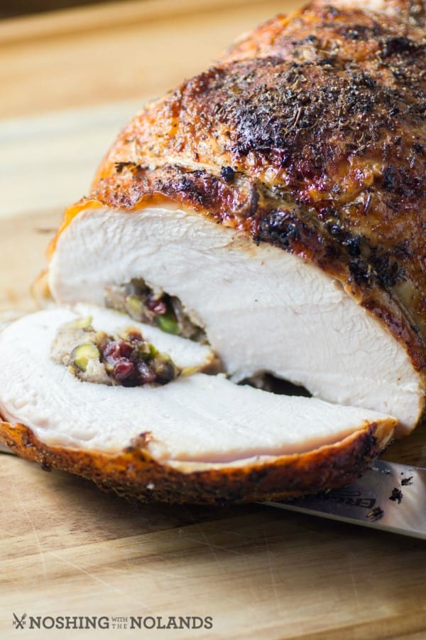 Stuffed Roasted Turkey Breast