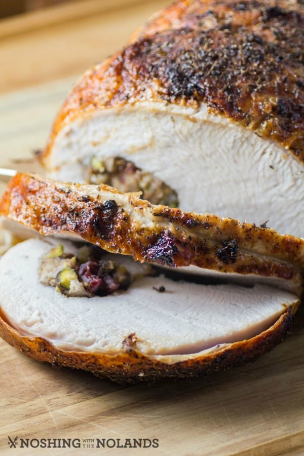 Stuffed Roasted Turkey Breast