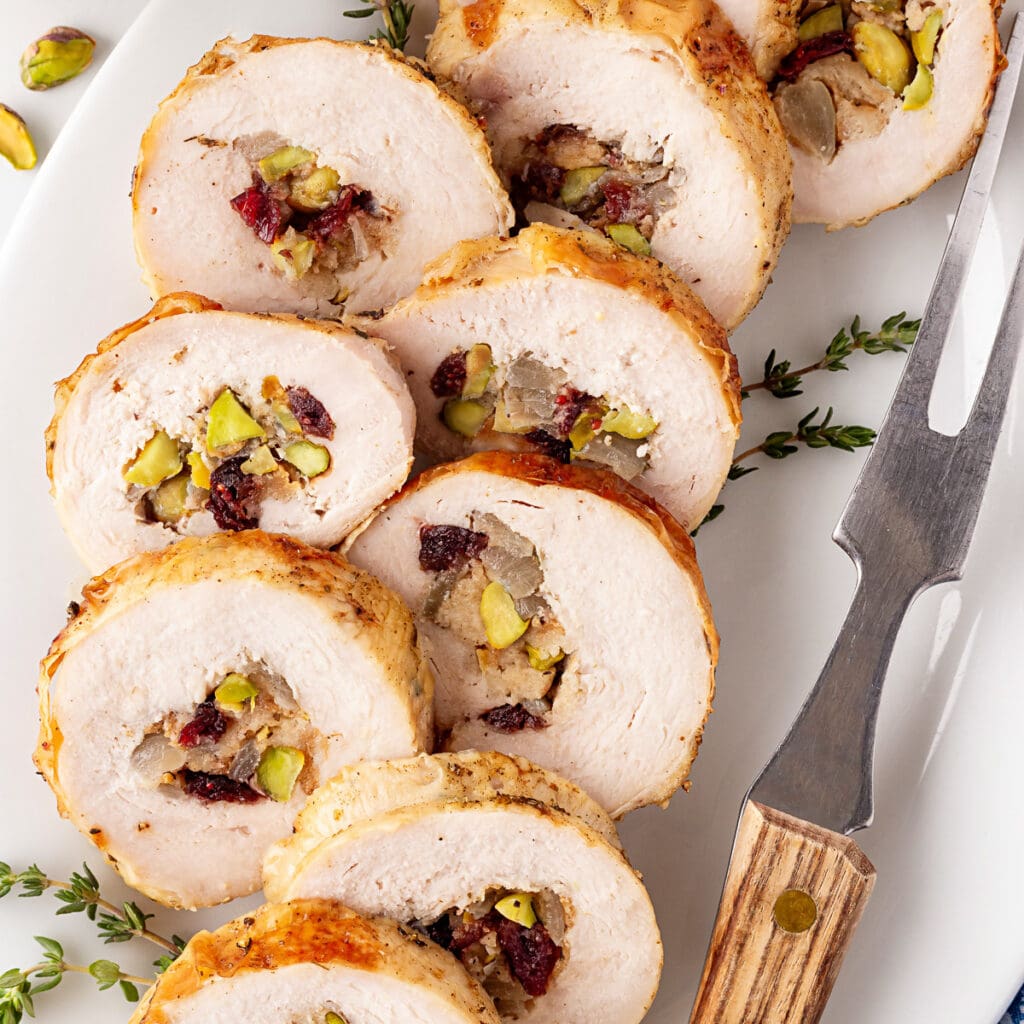 Spec Turkey Roulade Turkey Roll (Turkey Roulade) - Noshing With the Nolands