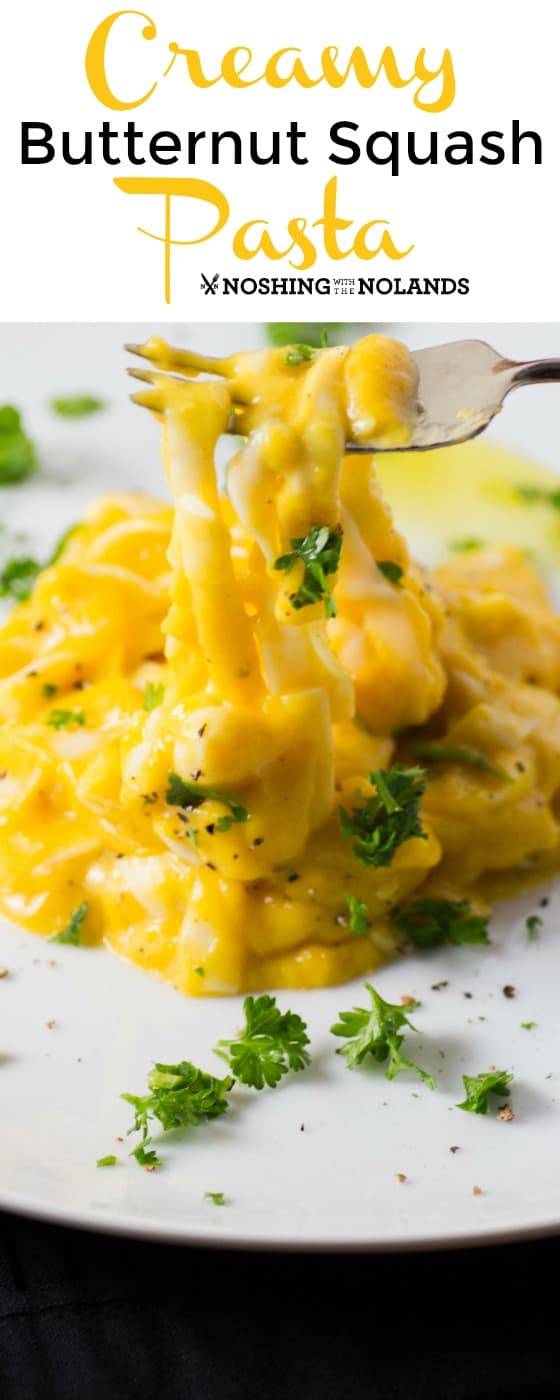 Creamy Butternut Squash Pasta