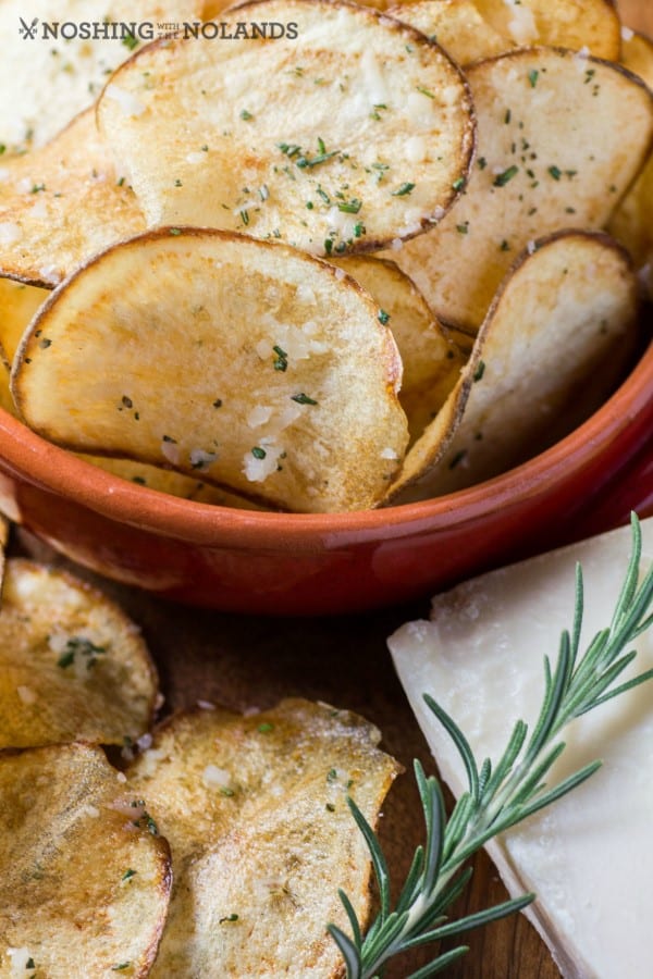 Parmesan Rosemary Potato Chips