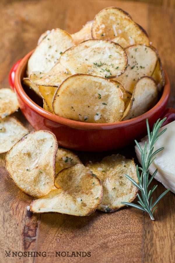 Parmesan Rosemary Potato Chips