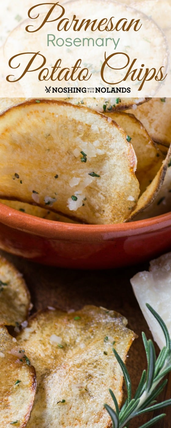 Parmesan Rosemary Potato Chips