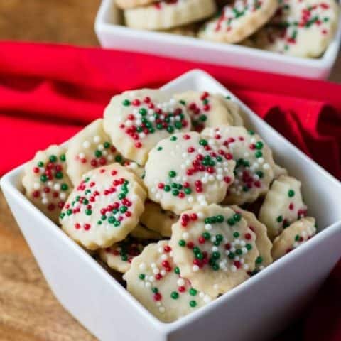 Festive Shortbread Bites