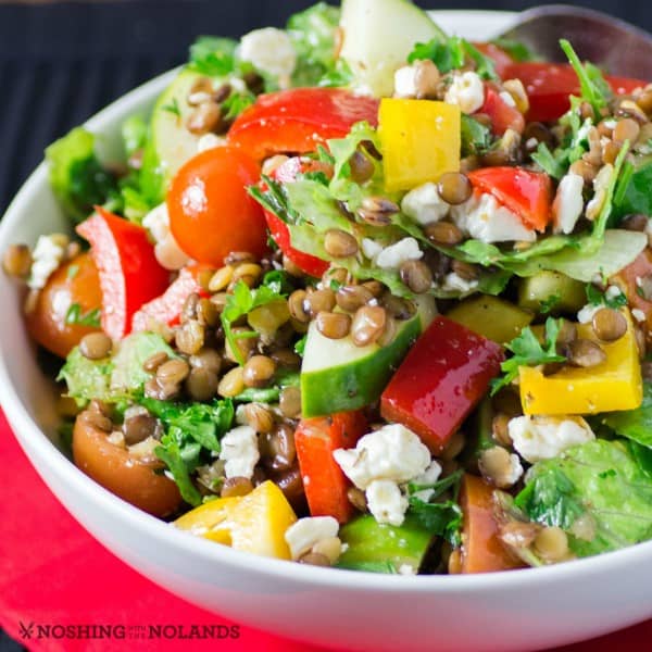 Mediterranean Lentil Salad