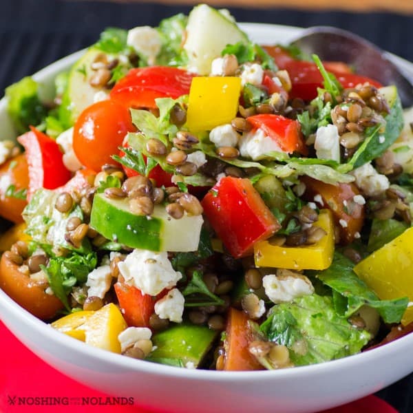 Mediterranean Lentil Salad