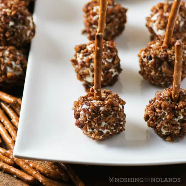 Spicy Pecan Goat Cheese Truffles