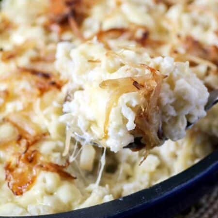Cheese Spaetzle Recipe (Kaesespaetzle) hero.