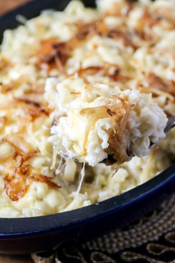 Cheese Spaetzle Recipe (Kaesespaetzle)