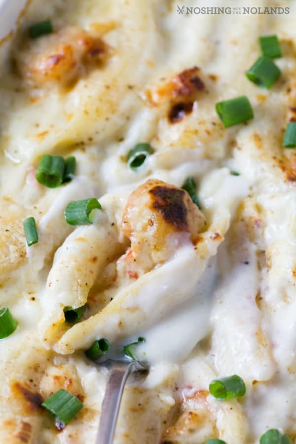 Creamy Lobster Shrimp Stuffed Shells