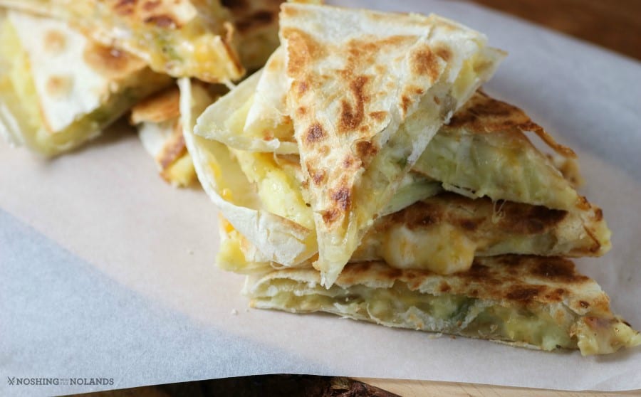 Jalapeno Pierogi Quesadillas