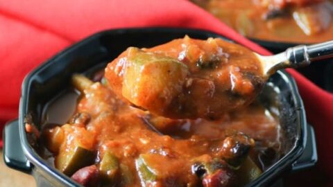 Spicy Two-Bean Vegetarian Chili