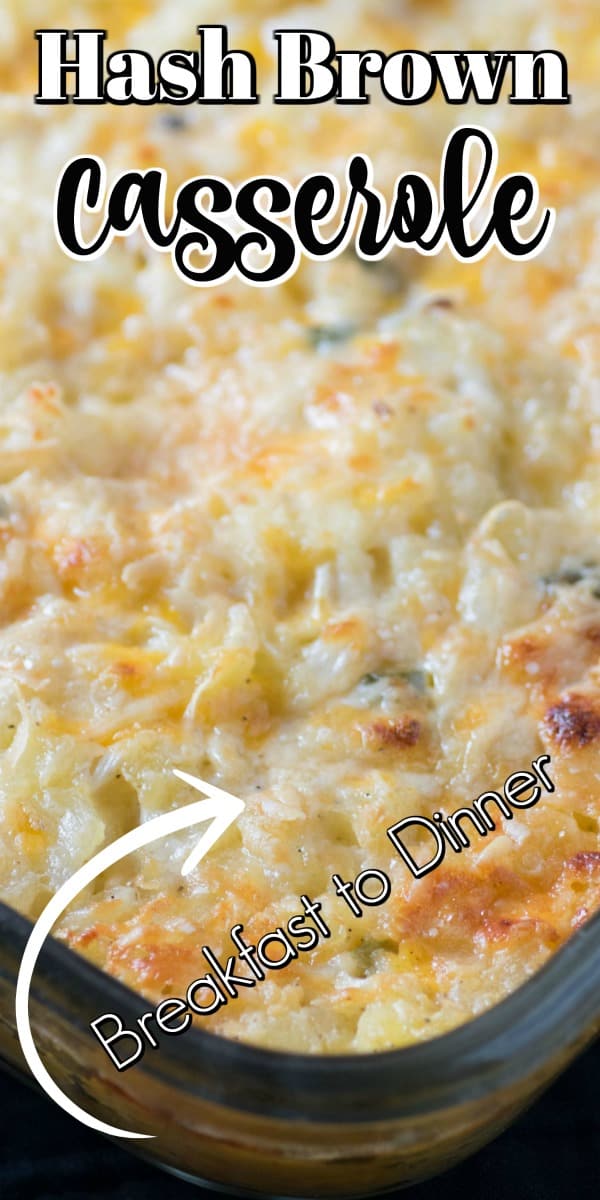 Baked Cheddar Hash Brown Casserole or Hashbrown Casserole