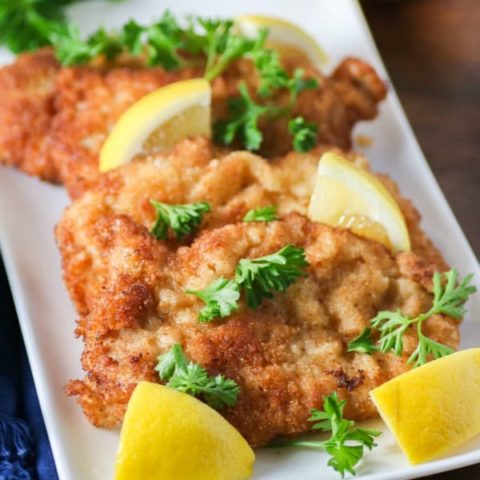 Easy Delicious Pork Schnitzel - Noshing With the Nolands