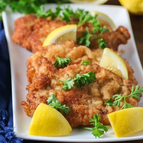 Easy Delicious Pork Schnitzel - Noshing With the Nolands