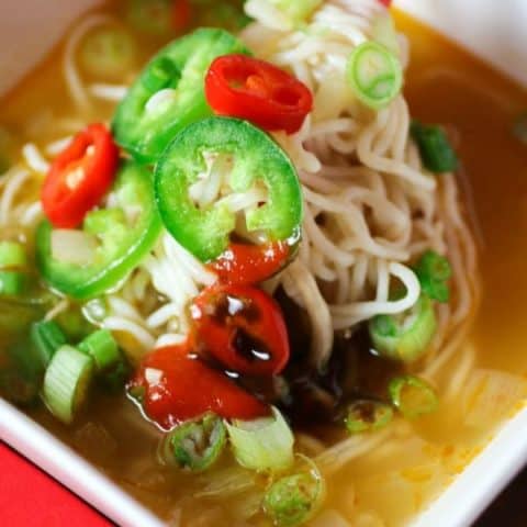 Healthy Vietnamese Pho Soup