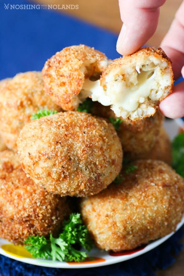 Mozzarella Stuffed Arancini