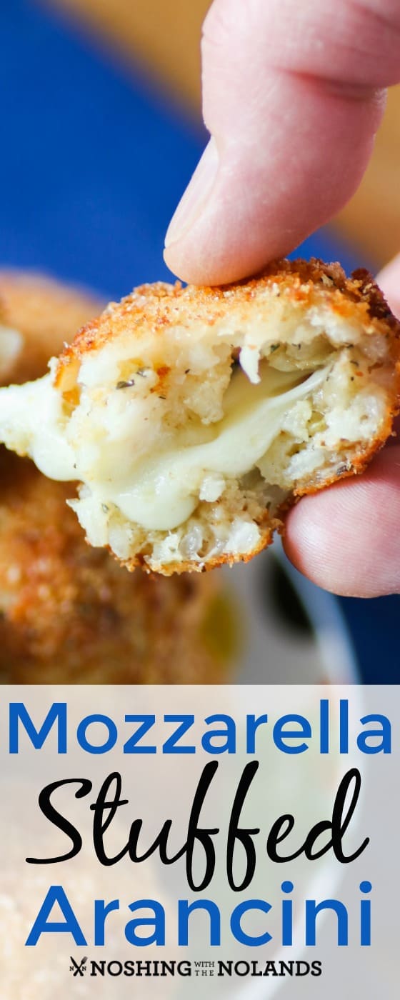 Mozzarella Stuffed Arancini