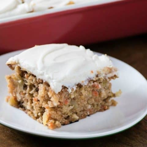 Easy Carrot Snack Cake