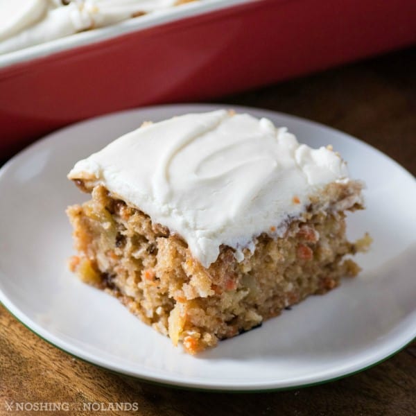 Easy Carrot Snack Cake