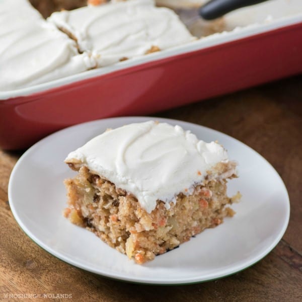 Easy Carrot Snack Cake