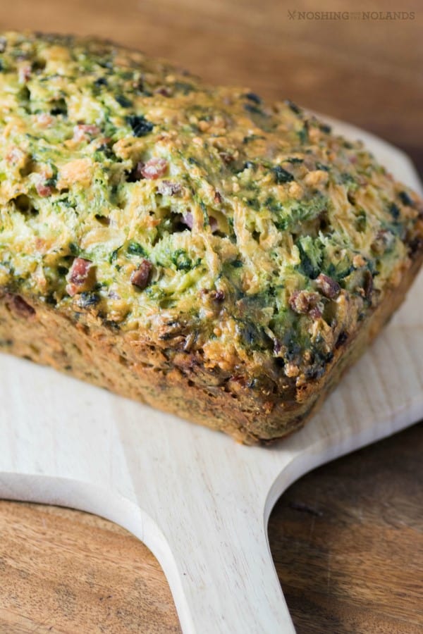 Ham Cheese Spinach Loaf