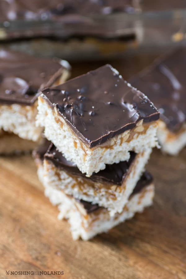 Snickers Rice Krispies Treats